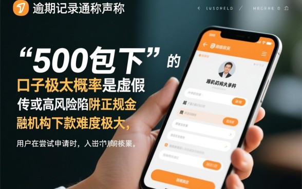 500包下的口子有逾期能下款吗