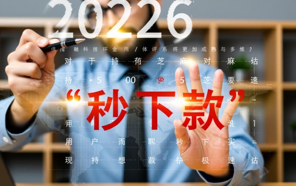 2026芝麻分500秒下的口子有哪些