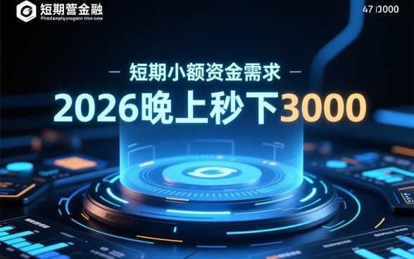 2026晚上秒下3000的口子有哪些?晚上急需3000怎么秒下? 2026晚上秒下3000的口子有哪些