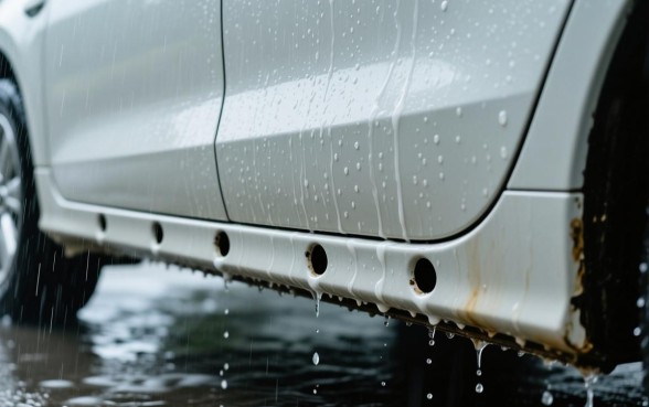 车门下边的三个小口子是什么部位,车门排水孔有什么用? 车门下边的三个小口子是什么部位