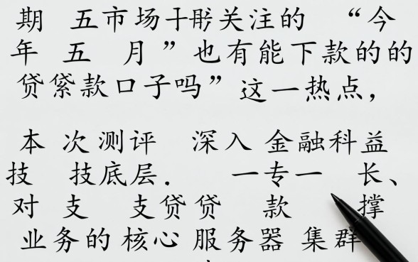 今年五月也有能下款的贷款口子吗,哪个容易通过 今年五月也有能下款的贷款口子吗