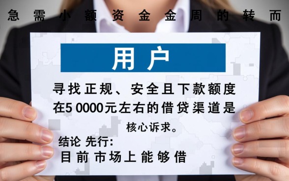 网贷可以借5000的口子有哪些