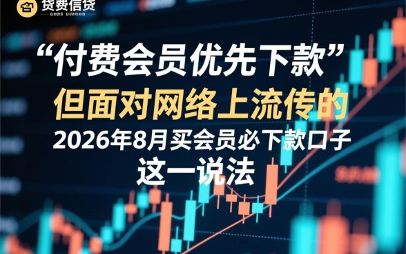 2026年8月买会员必下款口子