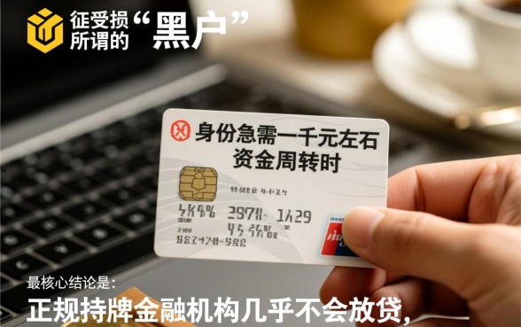 有什么黑户小口子一千左右的贷款