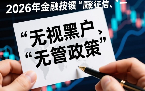 谁手里有无视黑户无视征信的口子 谁手里有无视黑户无视征信的口子