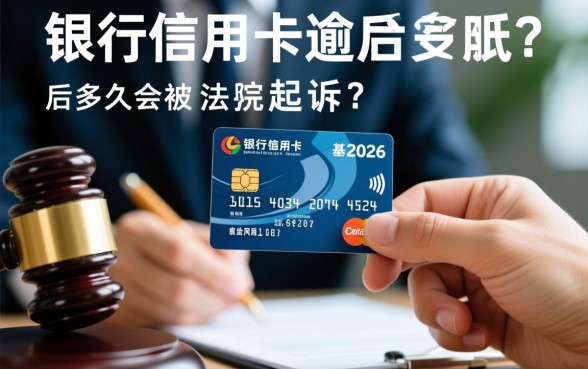 银行信用卡多久法院起诉会受理