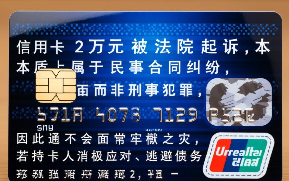 欠信用卡2万被法院起诉会怎样,没钱还怎么办 欠信用卡2万被法院起诉会怎样