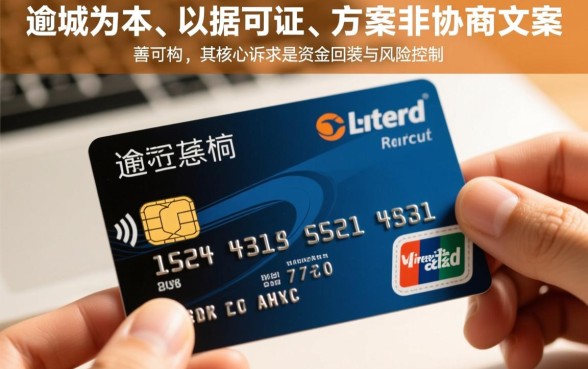 信用卡逾期协商文案怎么写