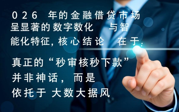 24年流行的秒审核秒下款口子有哪些