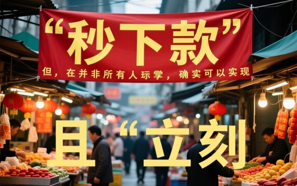 立刻下款的贷款产品真的存在吗
