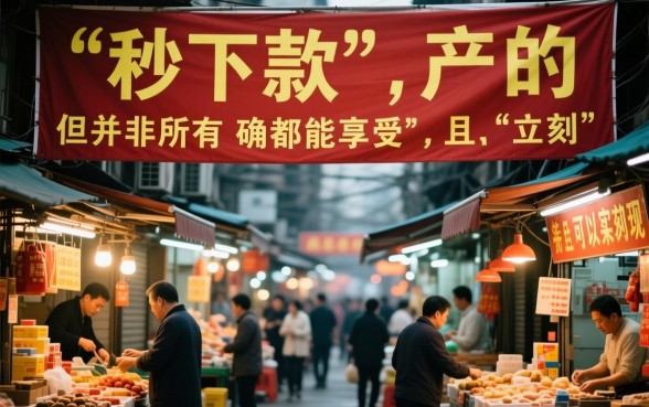 立刻下款的贷款产品真的存在吗
