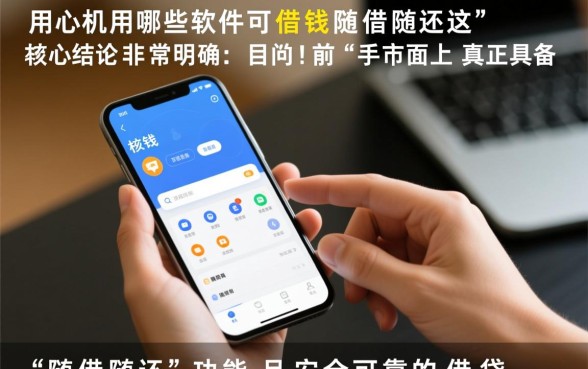 手机哪些软件可以借钱随借随还