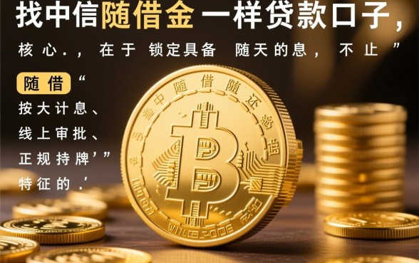 类似中信随借金的贷款口子有哪些?哪个容易下款? 类似中信随借金的贷款口子有哪些