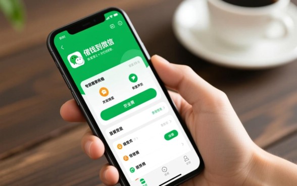 手机app哪里可以借钱到微信