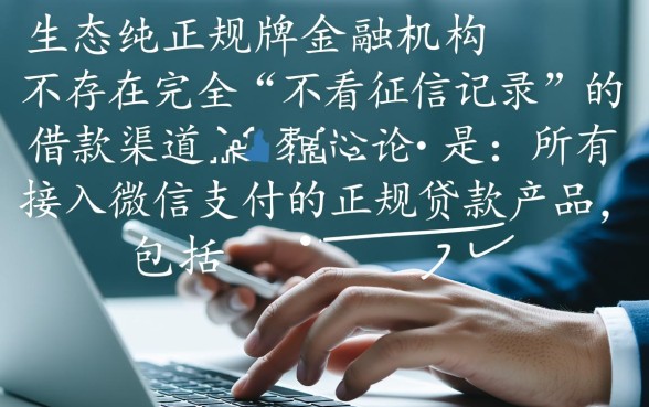 微信哪个平台借钱不看征信记录,微信借钱不看征信的平台有哪些 微信哪个平台借钱不看征信记录