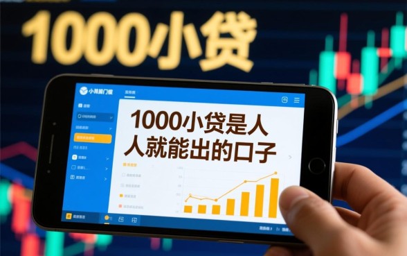1000小贷是人就能出的口子吗