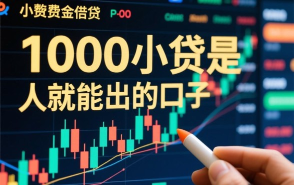 1000小贷是人就能出的口子吗