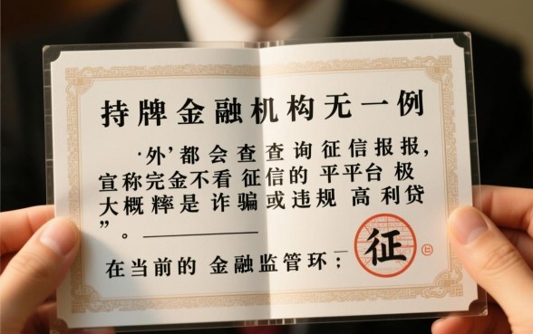 有没有不看征信报告的贷款平台 有没有不看征信报告的贷款平台