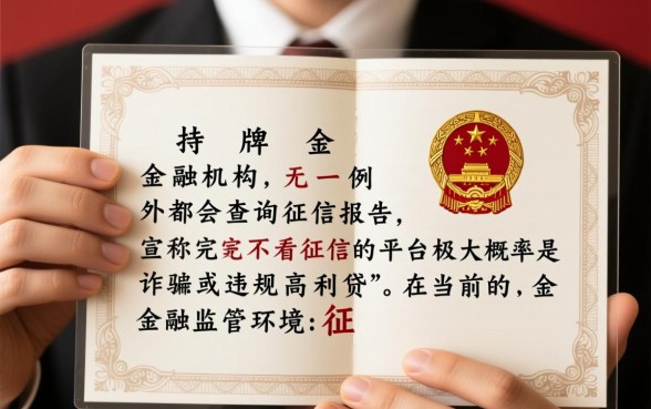 有没有不看征信报告的贷款平台 有没有不看征信报告的贷款平台