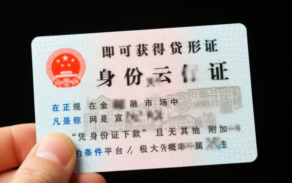 用身份证可以贷款的网贷有哪些