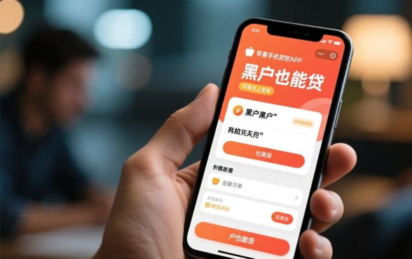 苹果手机贷款app黑户也能贷