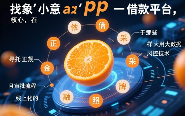 像小橙意app一样的借款平台有哪些,哪个下款快? 像小橙意app一样的借款平台有哪些