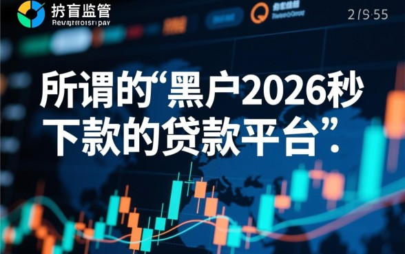 黑户2026秒下款的贷款平台靠谱吗?黑户秒下款口子有哪些 黑户2026秒下款的贷款平台靠谱吗