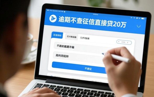 征信有逾期不查征信能贷20万吗,有逾期哪里能借到钱? 征信有逾期不查征信能贷20万吗