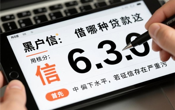 黑户信用分630能借哪种贷款,黑户哪里能借到钱 黑户信用分630能借哪种贷款