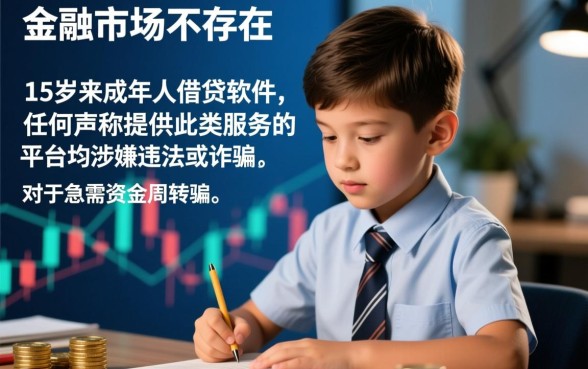 黑户未成年15岁能借钱吗?有哪些应急软件可以下款? 黑户未成年15岁能借钱吗