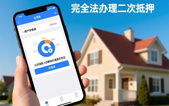 个人征信花了怎么办理二次抵押