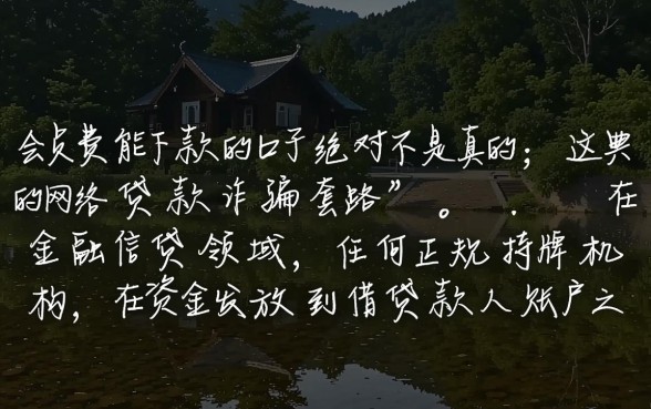 交会员费能下款的口子是真的吗