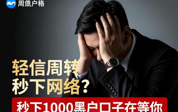 秒下1000的黑户口子在等你