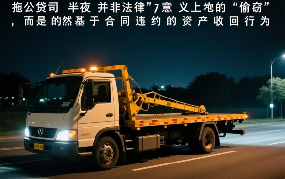 车贷公司都是半夜偷车吗