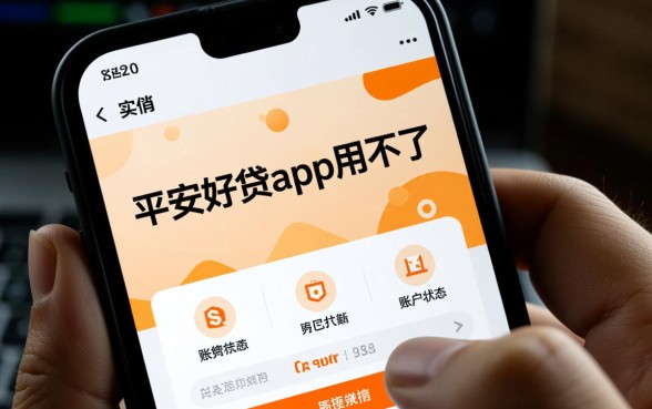 平安好贷app用不了怎么回事