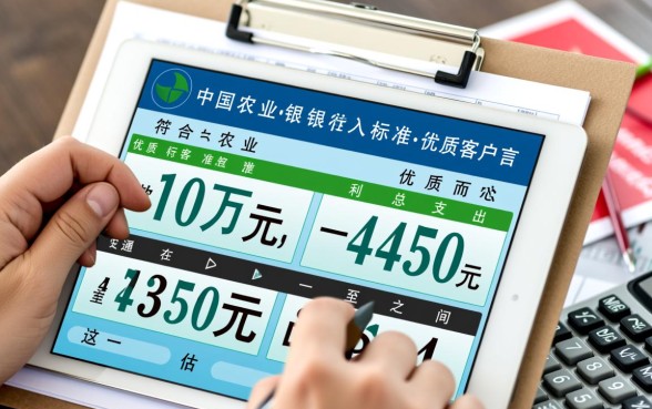 农行网捷贷10万一年利息多少