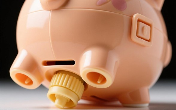 塑料存钱罐的下面口子怎么打开