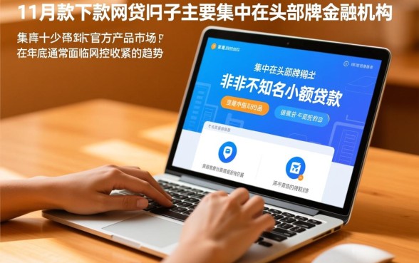 哪些网贷口子是11月能下款的