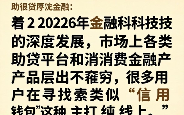 像信用钱包的口子有哪些推荐下