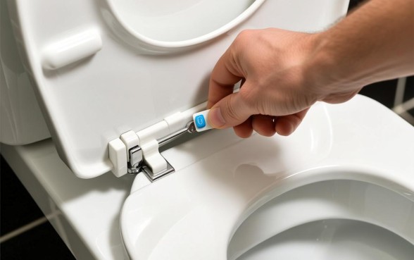 马桶盖上的小口子怎么拆除下来