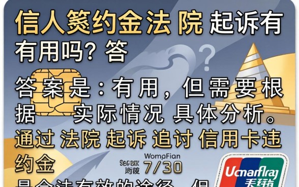 信用卡违约金法院起诉有用吗,信用卡逾期被起诉怎么办 信用卡违约金法院起诉有用吗