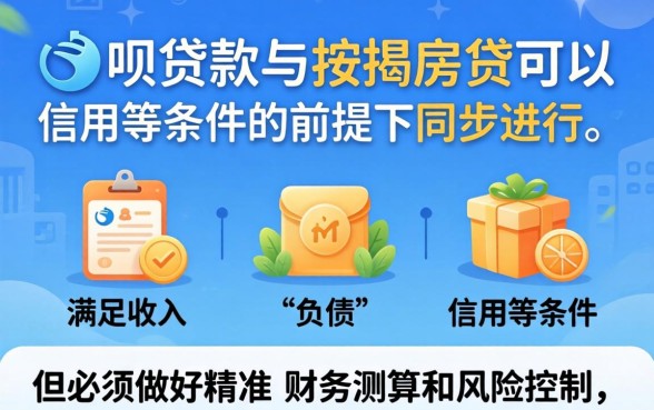 借呗贷款与按揭房贷可以同时进行吗,借呗影响房贷吗 借呗贷款与按揭房贷可以同时进行吗