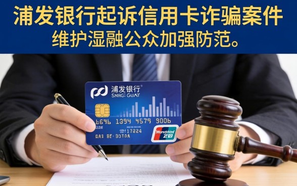 浦发银行起诉信用卡诈骗判几年