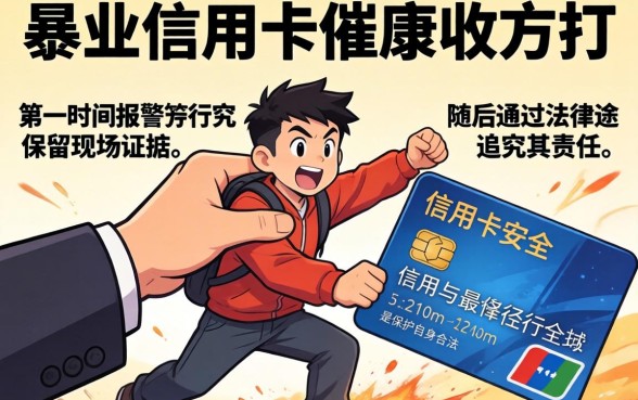 信用卡催收方打人怎么处理的