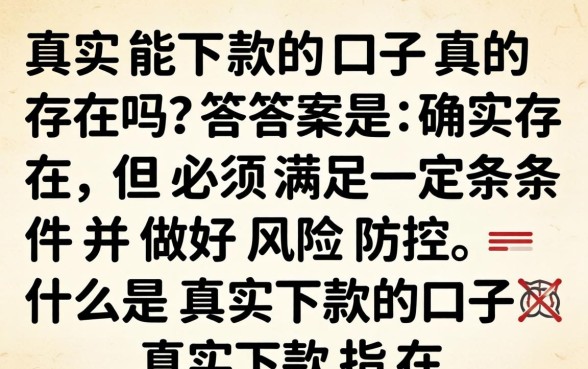 2026年还能下款的口子在哪