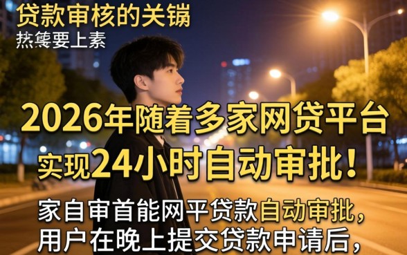 晚上如何审核下款的网贷口子