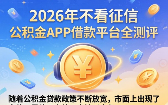 公积金app不用征信能借款吗