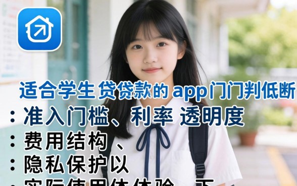 适合学生贷款的app门槛低吗