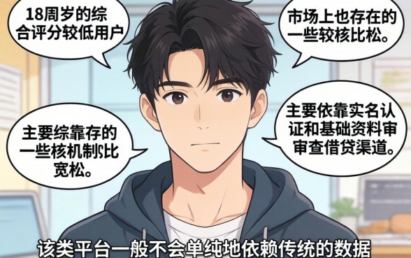 18周岁可以下款的口子，精选五个不看综合评分的网贷