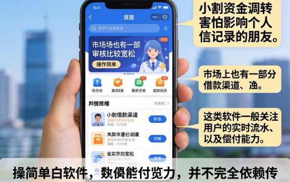 哪些软件可以小额借款的，热忱推荐五个低门槛不查征信的软件